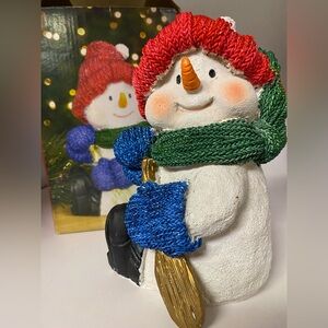 Holidays by Kirkland Snowman Figurine